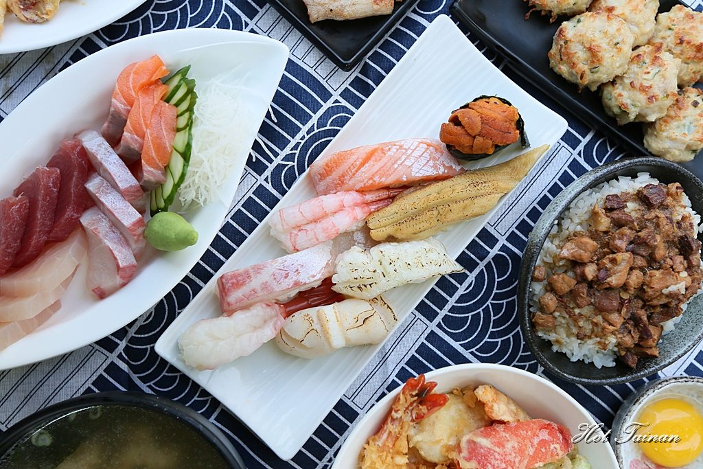 【台南美食】漁港鮮貨每日現場販售！現切生魚片，丼飯、握壽司平價美味：関ヶ原