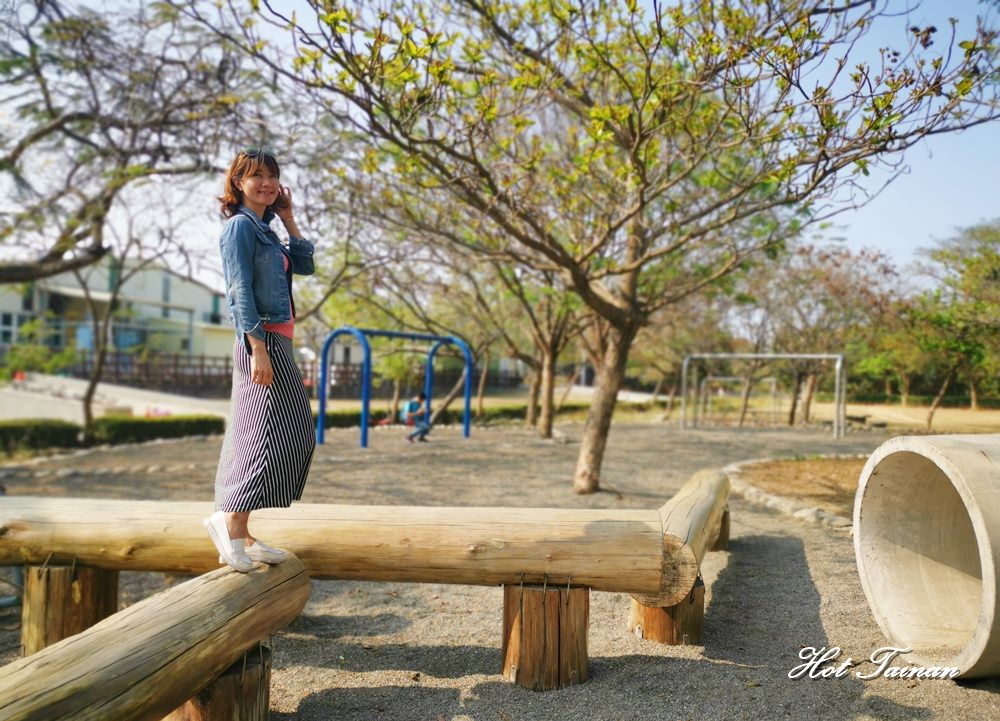 【台南景點】台南善化水管屋小型森林遊戲區！台南親子免費景點：善化體育公園