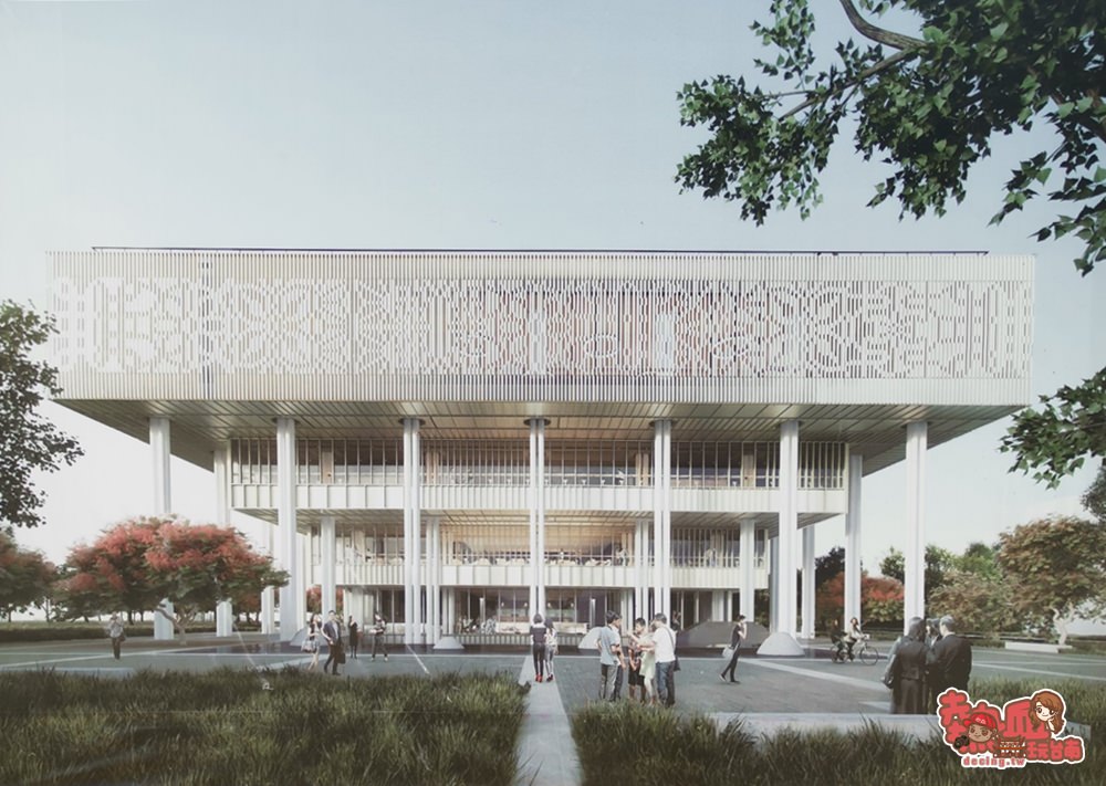 【台南圖書館】台南市立圖書館總館現況實地拍攝，預計2020年完工