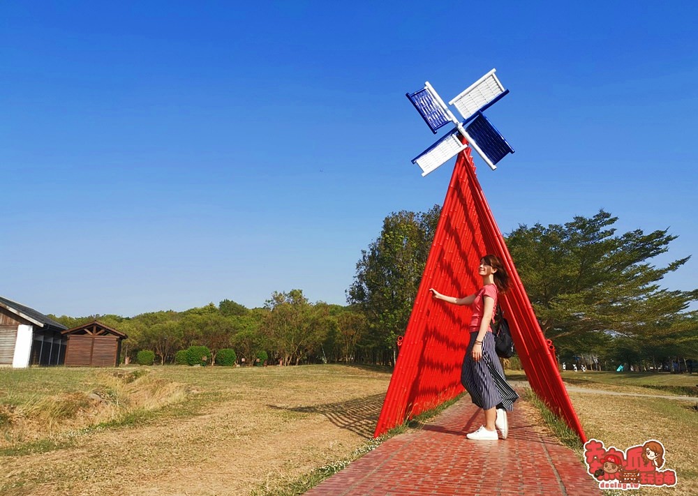 【台南景點】台南風車節來囉，超過7000支風車打造的特色風車藝術節：德元埤荷蘭村