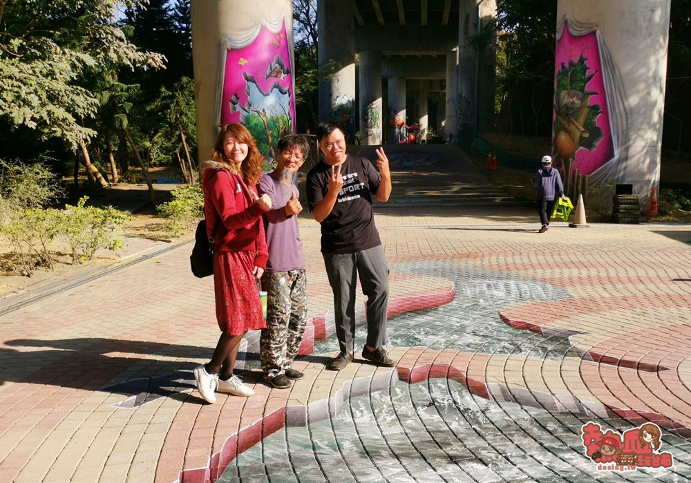 【台南景點】台南首座土石流教育公園3D彩繪來了，好拍好玩又有教育意義~