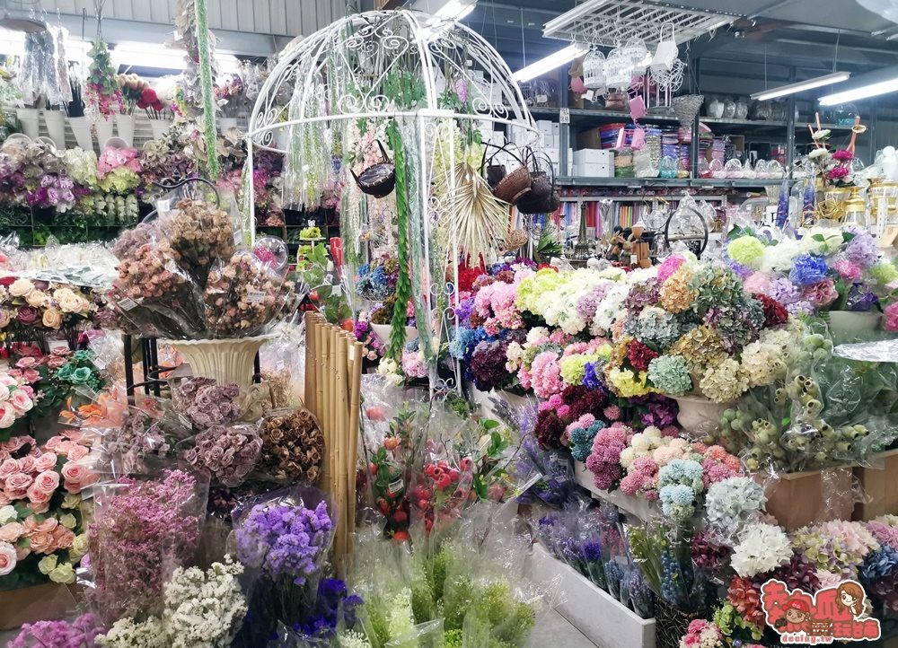 【台南批發】台南超狂人造花藝店，走進來還以為到了結婚現場：廣誠行