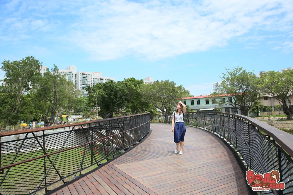 【台南景點】免出國帶你遊日本鴨川！還有親子兒童樂園免費讓你玩：竹溪水岸園區