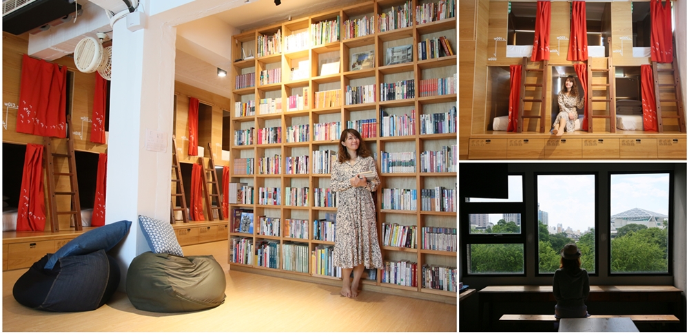 【台南民宿】艸祭Book inn！來去「書櫃」裡住一晚，南台灣獨有的二手書店住宿空間，書蟲們的最愛~