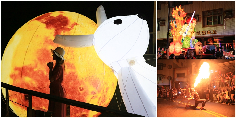 【台南旅遊】2020關子嶺溫泉美食節！「月兔賞月」裝置藝術登場，這裡教你怎麼拍最像在日本~