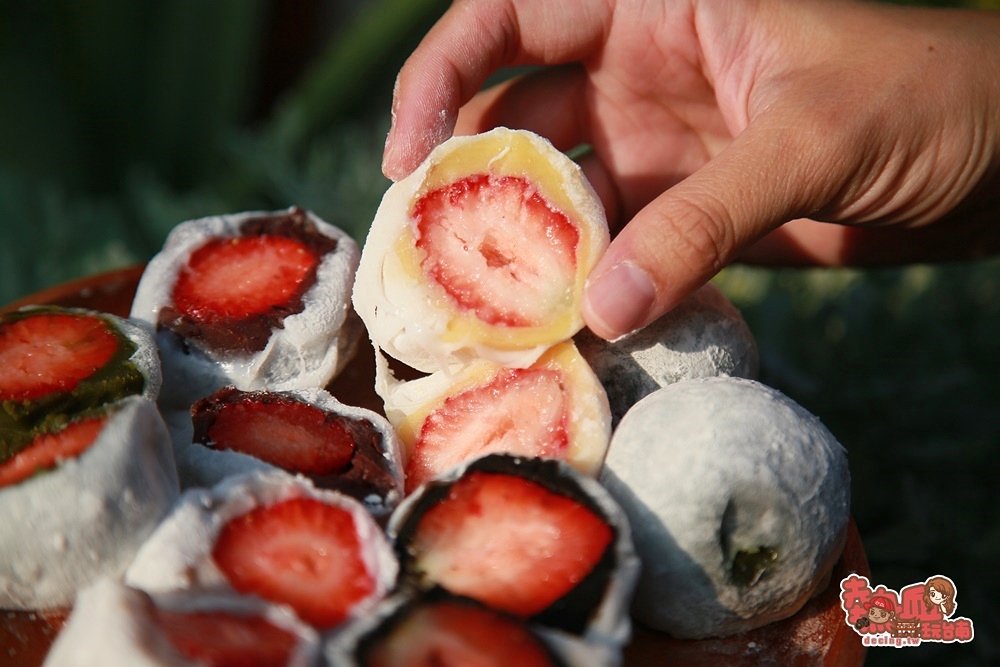 【台南甜點】台南永康最狂的草莓大福！未開店先排隊，網路訂單竟然要等三個月後才能拿到：金桃家草莓大福