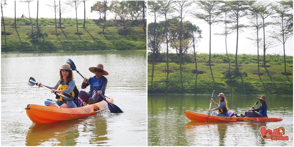 【台南景點】在濕地內體驗划獨木舟的快感，台南另類旅遊新玩法~