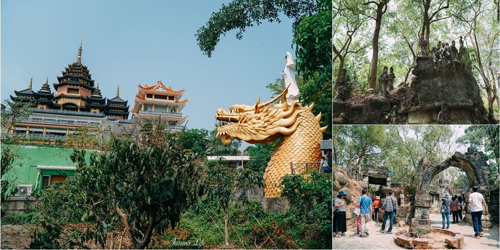【台南景點】台南也有古墓奇兵場景！來一場屬於台南的萬佛盛宴吧：楠西萬佛寺