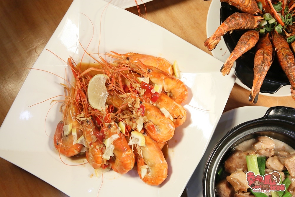 【台南美食】台南最有創意的泰國蝦料理店，泰國蝦也能吃出你的環遊世界：饗受吃蝦料理