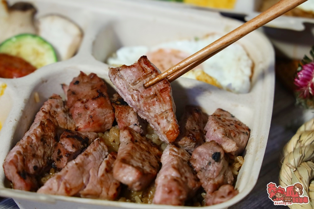 【台南美食】打了140通電話才能訂到的燒烤餐盒，價位不俗但絕對值得你一吃的美味啊：㕩肉舖 Pankoko × 燒肉專門店