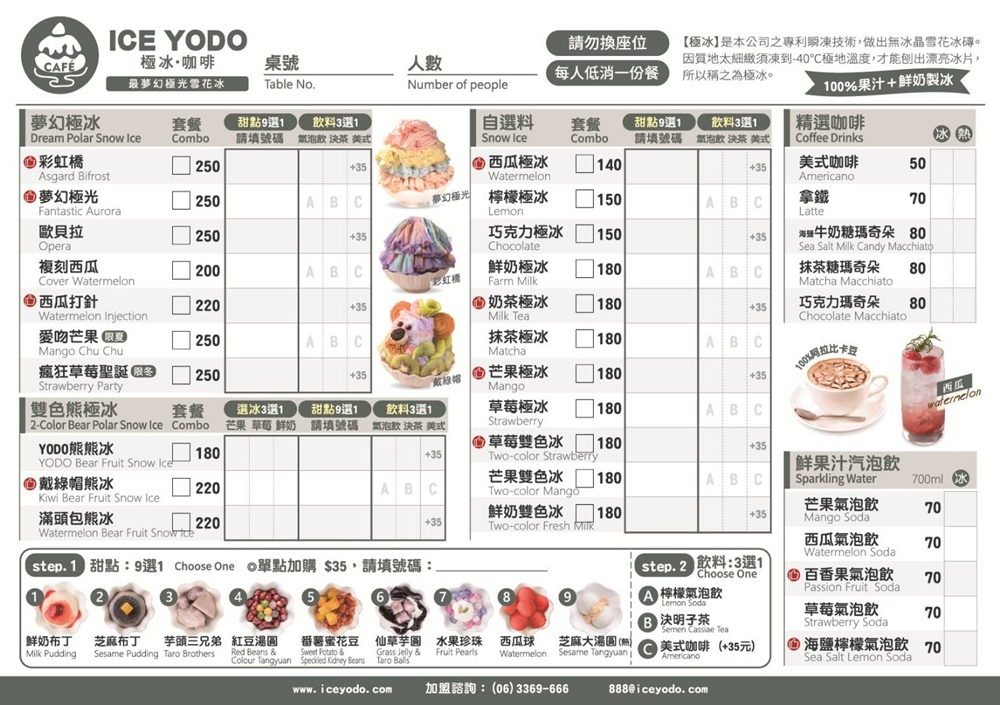 【台南冰店】台南最colorful的雪花冰店！台南限定版可以吃的聖誕樹：lCE YODO極冰.咖啡