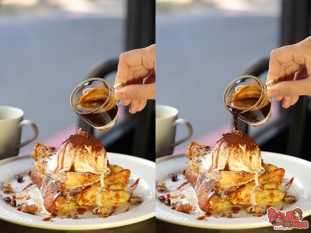 【台南美食】隱身巷弄中的咖啡館！販售著台南少見的「法式烤布蕾吐司」也是小樣貝果唯一對外販售點：開普三號店