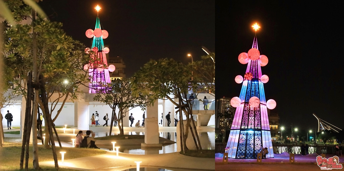 【台南景點】台南聖誕燈節來囉！今年冬天最佳的夜晚散步路線就是它~