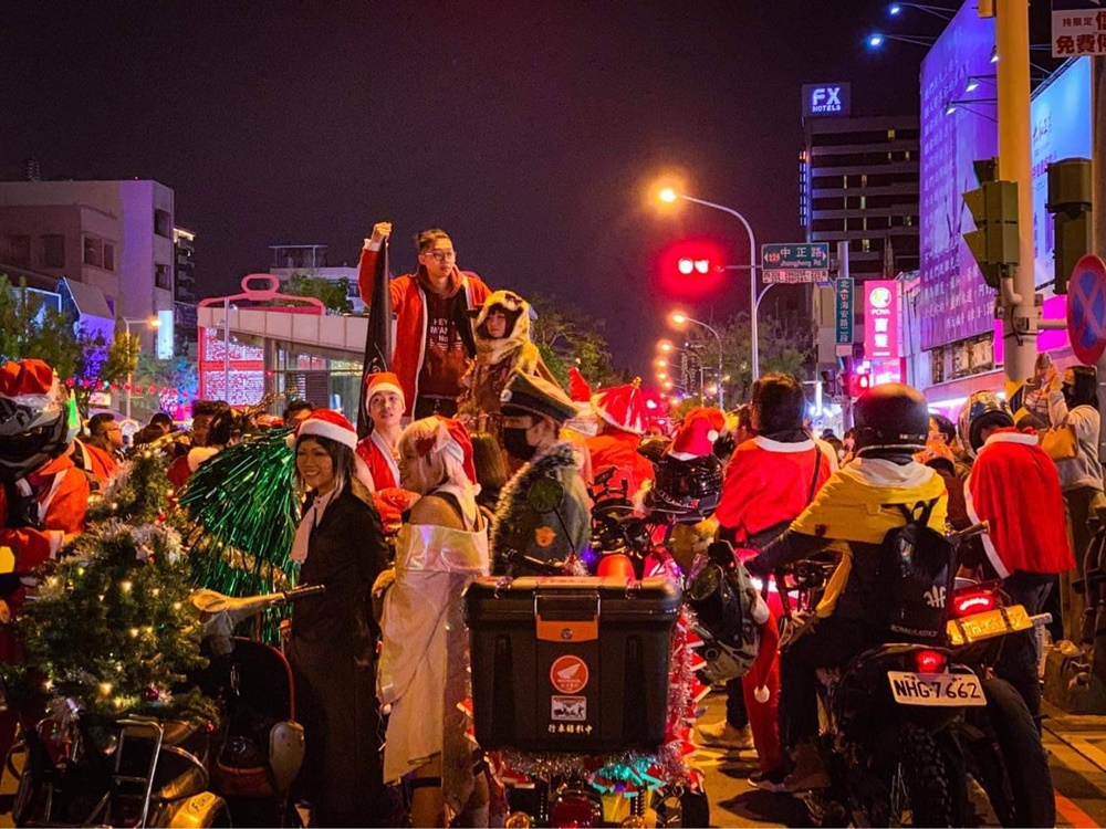 【台南活動】台南2021聖誕快閃夜騎活動，12/25一年一會限定！快閃過聖誕節錯過等明年~