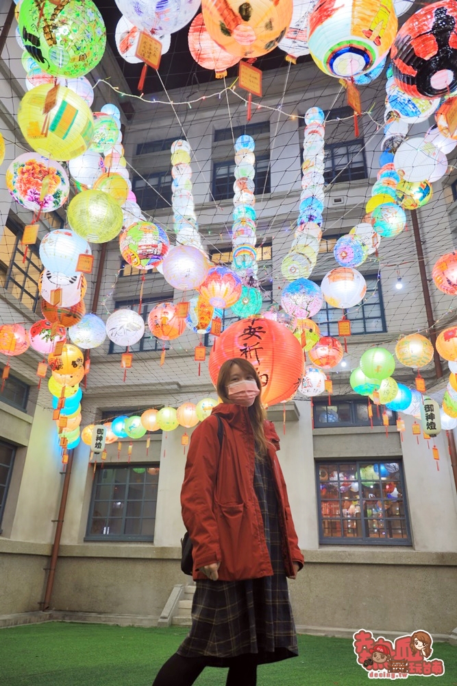 【台南活動】台南消防史料館上百顆燈籠高高掛，夜裡台南最不一樣的景致~