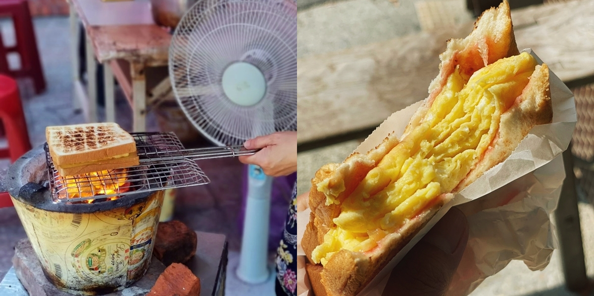 【台南美食】阿嬤碳烤三明治！武廟旁最強碳烤吐司，點「雙蛋吃法」才是正港內行人