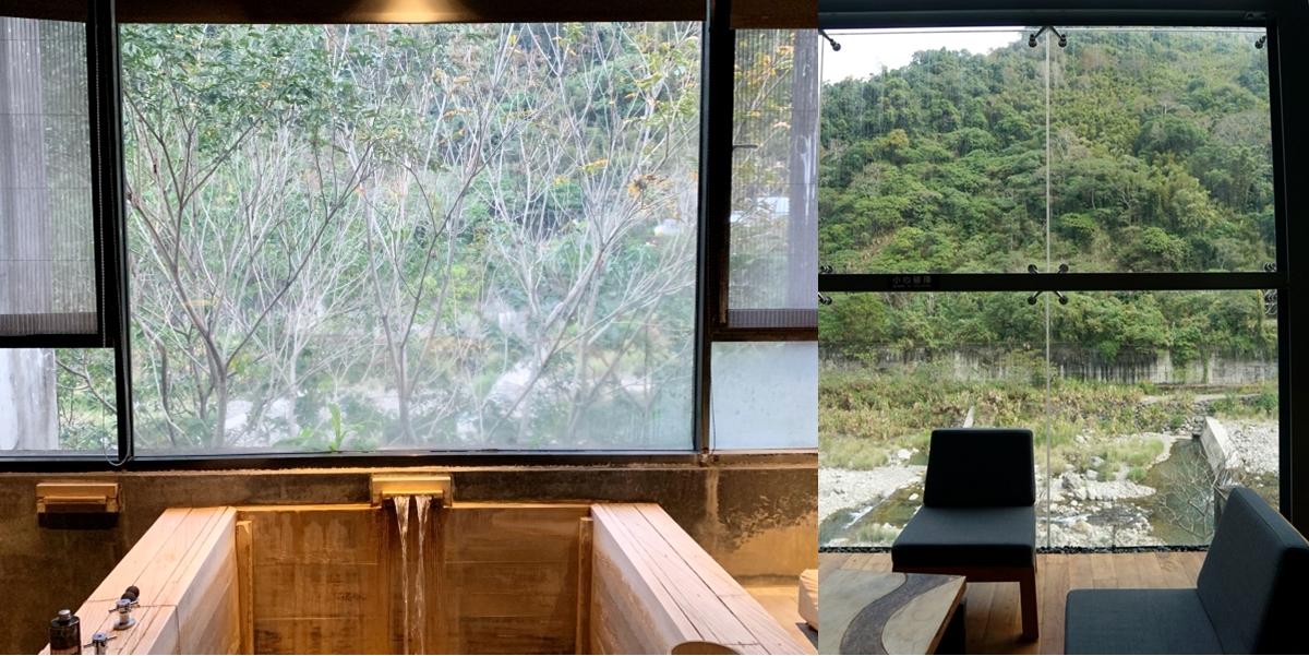 【苗栗旅遊】清水模打造的山中溫泉，看山望海放鬆的好去處：泰安觀止溫泉會館