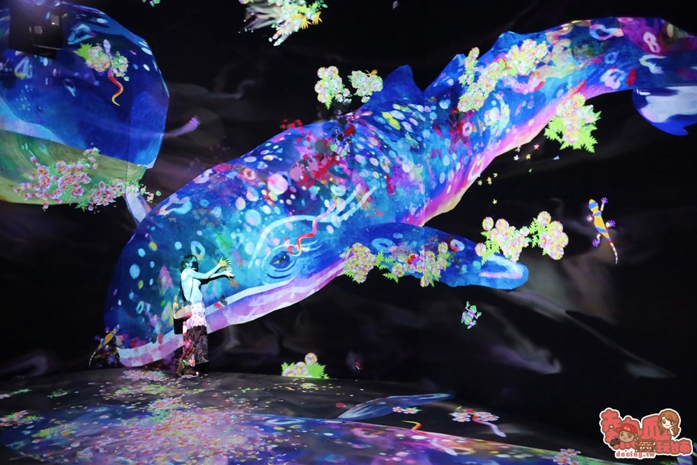 【高雄展覽】南台灣首場日本「teamLab未來遊樂園&與花共生的動物們」來一場花與動物間的互動式奇幻之旅~