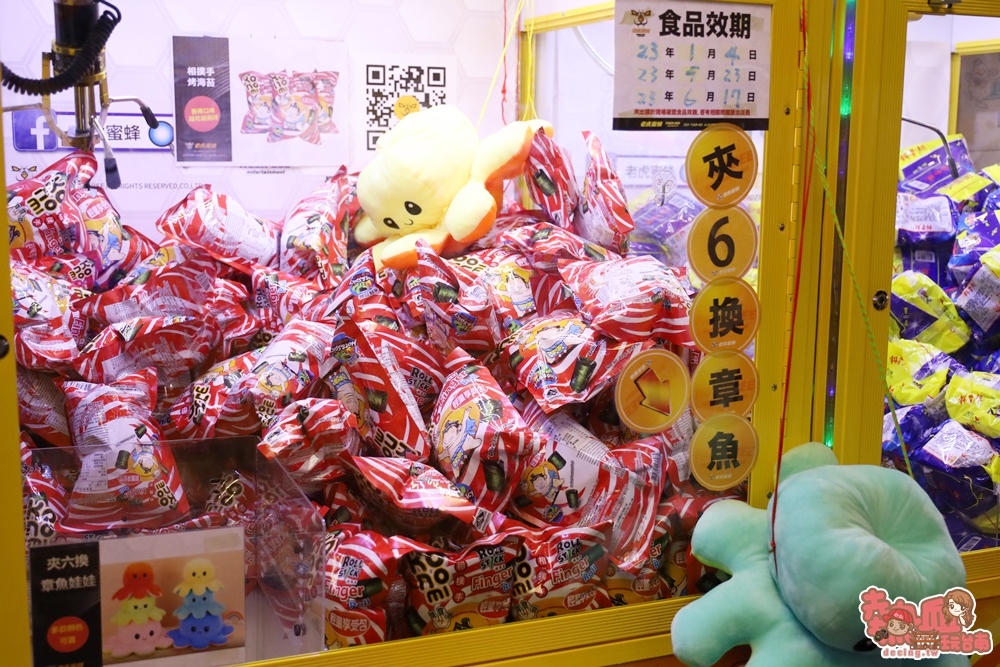 【台南娛樂】老虎蜜蜂遊樂園！占地100坪大的超夯娃娃機店，娃娃機達人就是你~