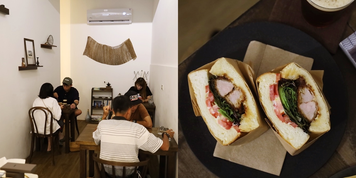 【台南美食】熊記 Bear’s Casa！小巧可愛的咖啡店，藏著好吃的日式豬排三明治~