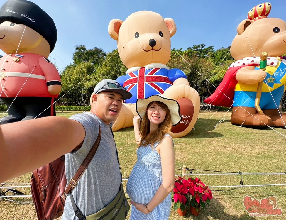 【台南活動】新營泰迪熊戶外派對！10米高的泰迪熊來見客，限期一個月快來拍照啦~