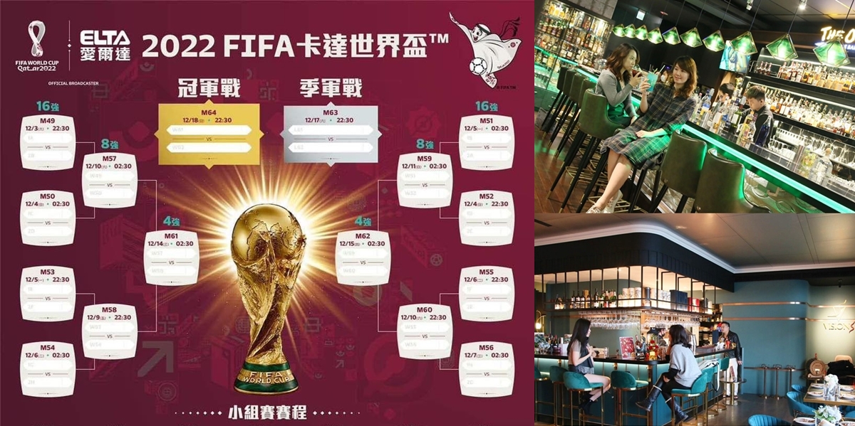 【台南看世足】台南看世足！台南看世界足球盃來這幾間店就對啦~