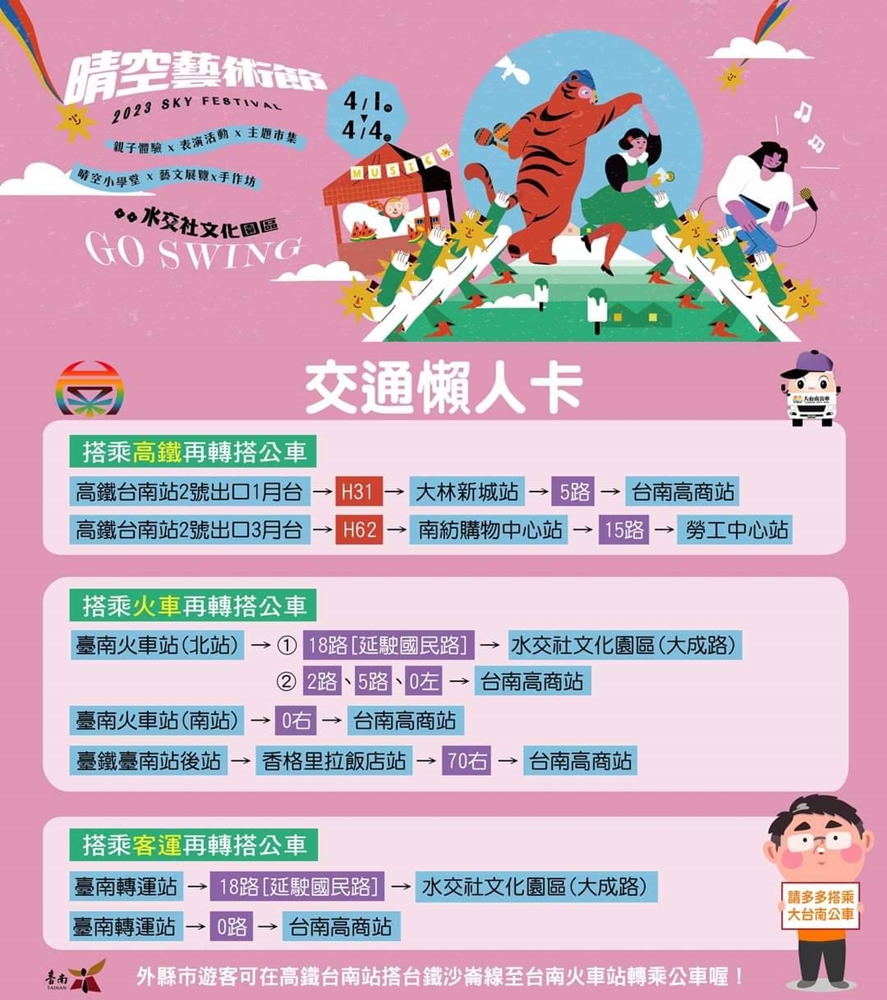 【台南活動】晴空藝術節！專屬於兒童節的限定活動，兒童馬戲、泡泡劇場還有主題市集~