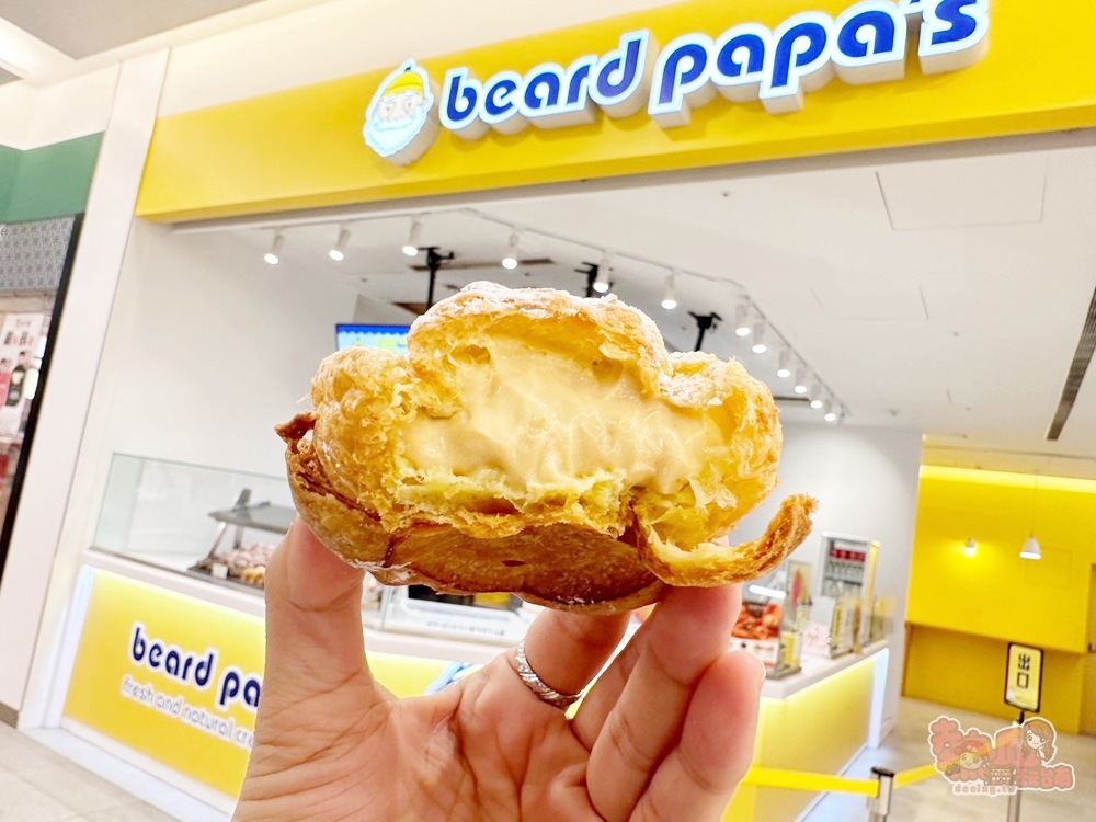 【台南甜點】BEARD PAPA’S日式泡芙工房南紡店，想吃日式泡芙台南市區就買得到~