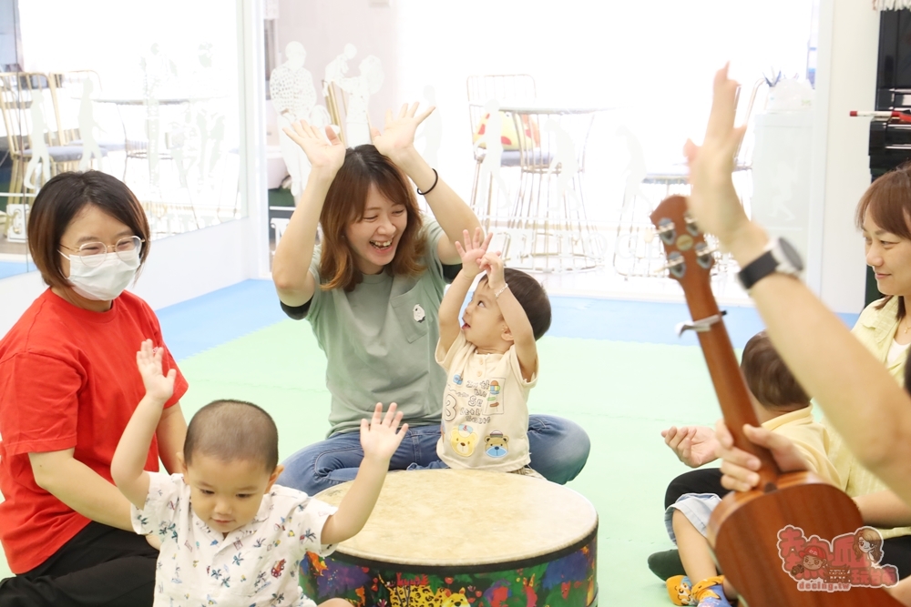 【台南親子】Music Together By Stella:台南少見嬰幼兒音樂律動課,0~8歲課程均有,還有限定親子農場夜光派對~