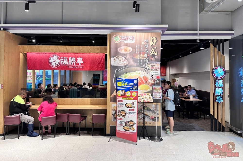 【台南家樂福】家樂福仁德店美食街,14家各國料理美食任你選~