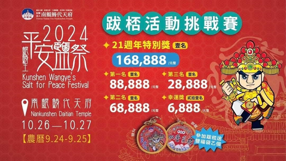 2024台南10月活動總整理,台南10月必去活動和景點都在這~