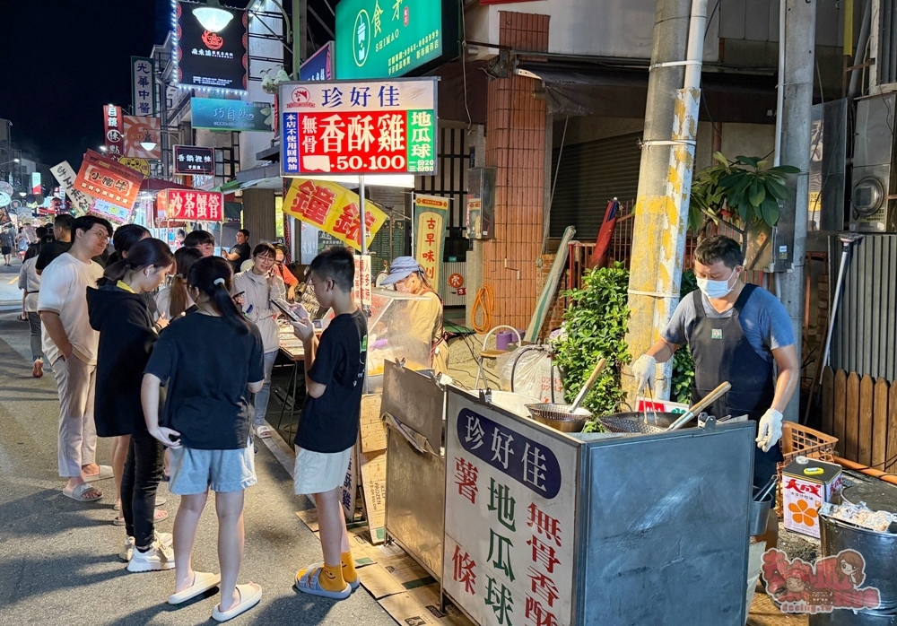 新市夜市:一週只營業一天的新市夜市,新市人最期待的在地夜市,攤攤都是超人氣美食~