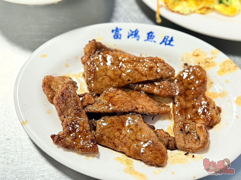 【台南美食】富鴻魚肚:營業到凌晨1點海味小吃店,海產粥和烤肉片必點~