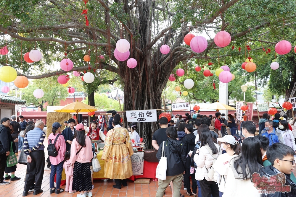 【台南活動】2025熱蘭遮市集:穿越時空的古早風格市集,找古人吃美食玩遊戲闖關吧~