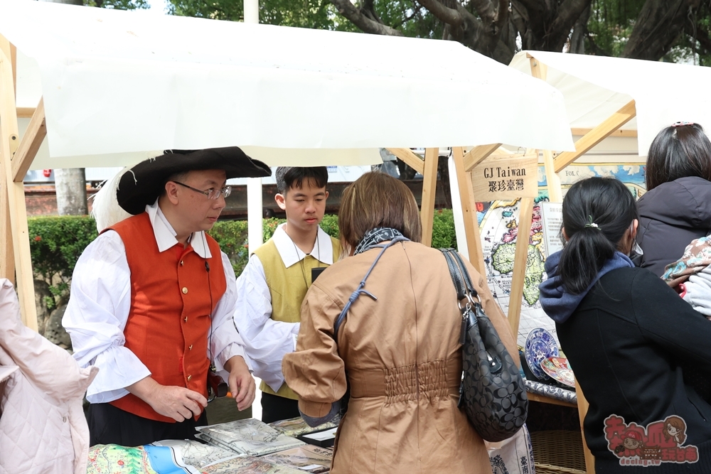 【台南活動】2025熱蘭遮市集:穿越時空的古早風格市集,找古人吃美食玩遊戲闖關吧~