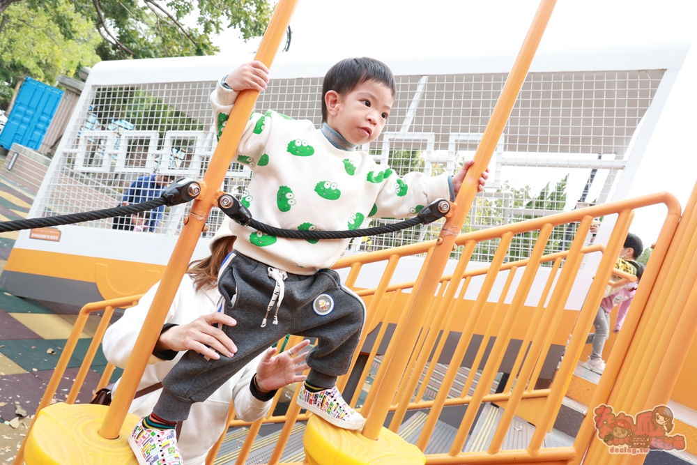 【台南親子公園】歸仁運動公園:釋迦+高鐵雙主題特色公園,分齡規劃,玩起來更安全~