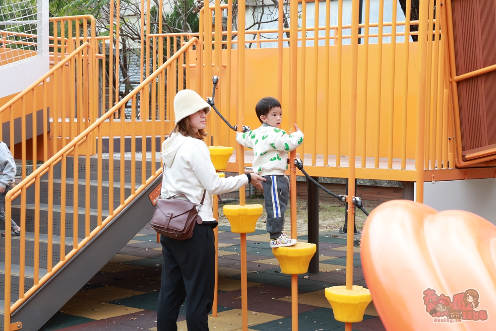 【台南親子公園】歸仁運動公園:釋迦+高鐵雙主題特色公園,分齡規劃,玩起來更安全~