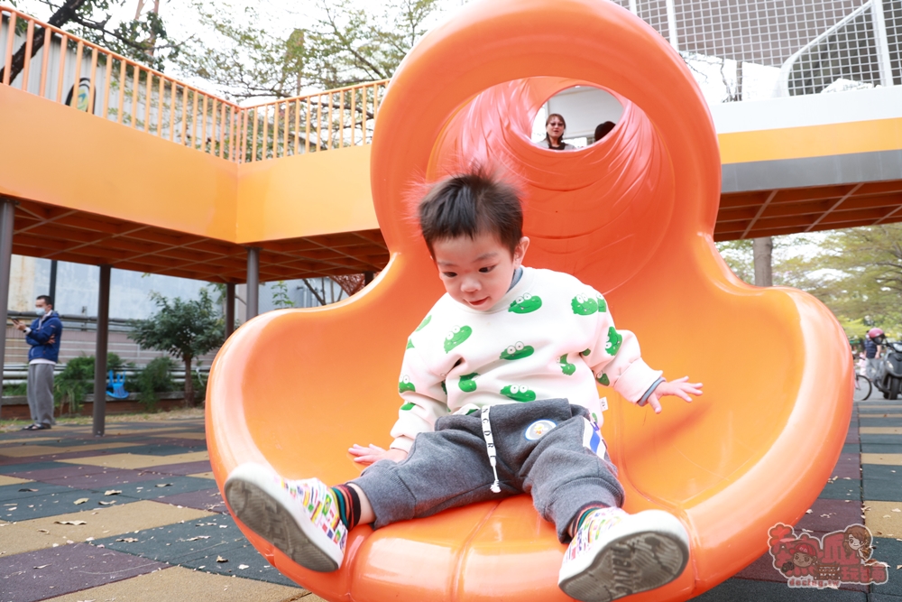 【台南親子公園】歸仁運動公園:釋迦+高鐵雙主題特色公園,分齡規劃,玩起來更安全~