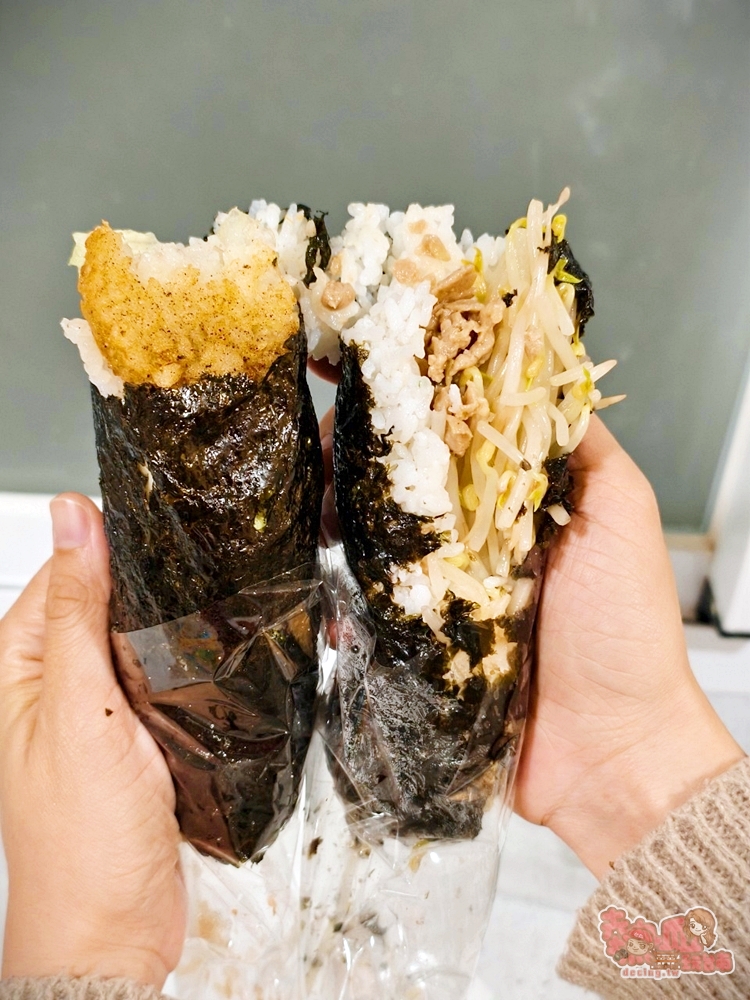 【台南美食】韓屋村韓式燒飯卷:韓式飯捲只要55元,多達10種以上可挑選,CP值高又好吃~