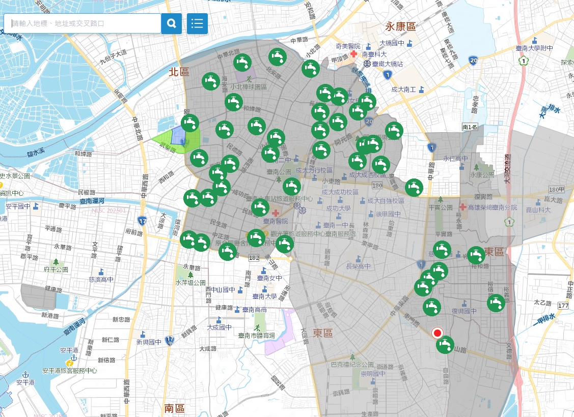 【台南停水】台南3/25大停水,這10區記得儲水備用,38處加水站位置~