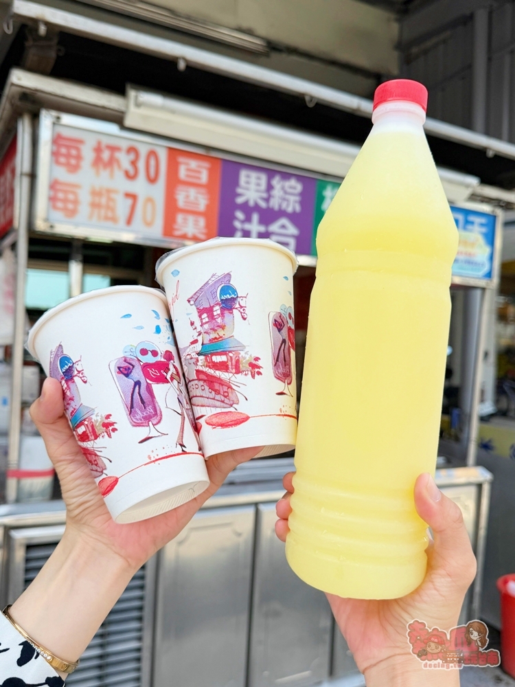 【台南飲料】安和路天然果汁:在地人愛店,大推百香果汁,買大罐更划算~