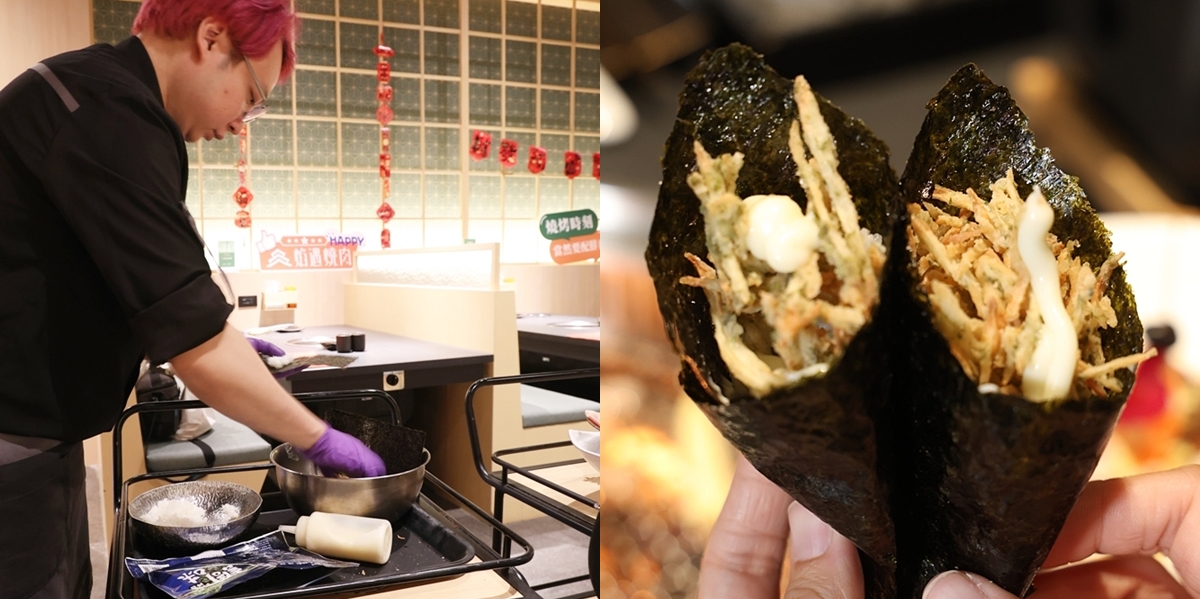 【台南美食】焰遇燒肉:台南四大名廚開的燒肉店,一次吃到各國異國料理,還能喝到鮮自然現泡茶飲~