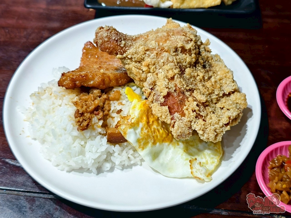 【澎湖美食】馬路益燒肉飯:澎湖最有人氣的燒肉飯,必點雙主餐雙併飯~