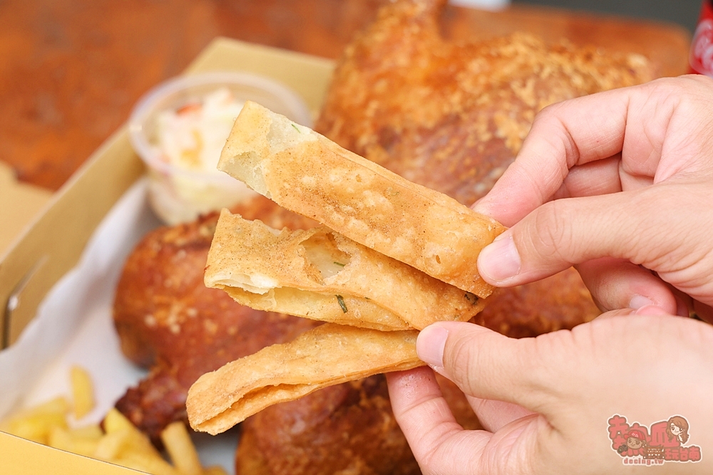 【台南美食】扒趴鴨安平店:先滷後炸扒趴香酥鴨,皮酥肉嫩還會噴汁,隱藏版鴨肉串更是必點~