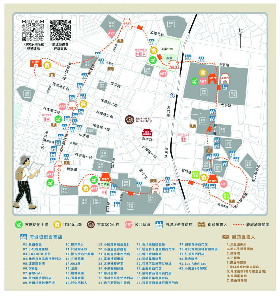 【台南活動】府城垣遊會:建城300年系列活動,5/9下午5點圍城活動,超過4000份餐點飲料免費發送~