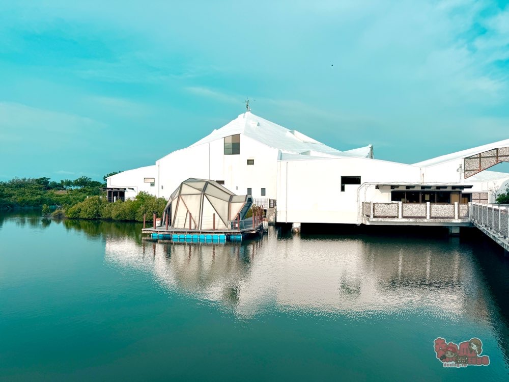 【台南景點】台灣最美遊客中心！猶如水上城堡般的：台江國家公園遊客中心