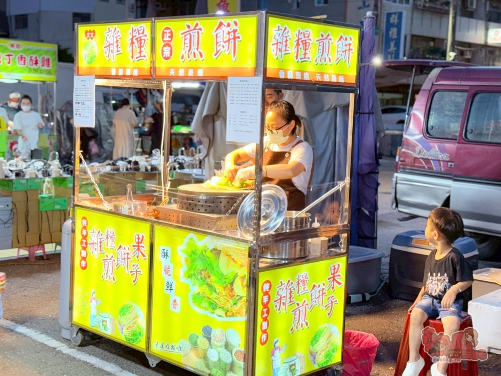 【台南夜市】小北新成功夜市:每週二五限定營業,有免費停車場,排隊必吃美食有這幾家~