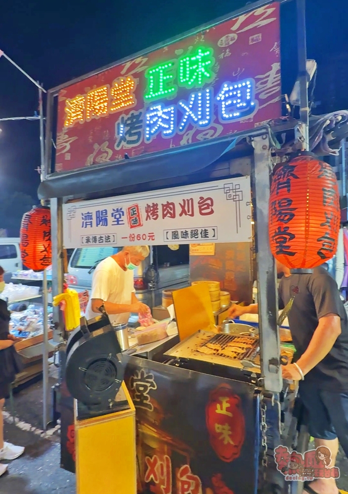 【台南夜市】小北新成功夜市:每週二五限定營業,有免費停車場,排隊必吃美食有這幾家~