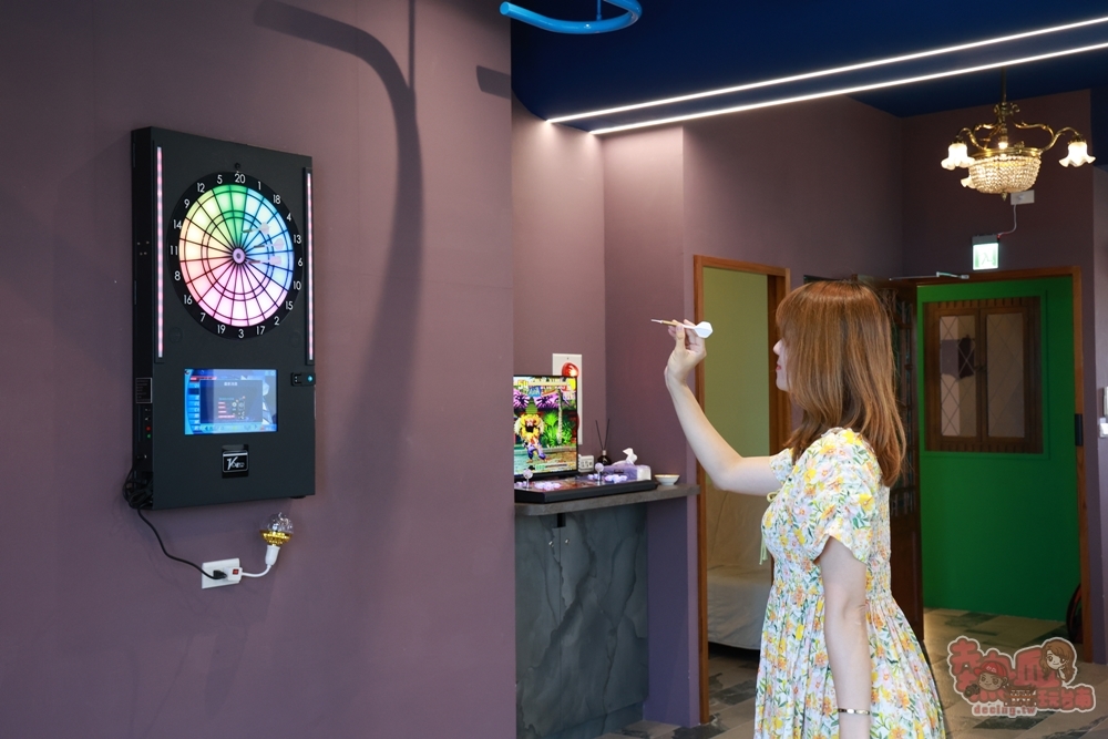 【安平包棟民宿】美萊茵安平民宿三館:可容納6–40人多人住宿，KTV、麻將桌、飛鏢機、免費停車一次滿足~