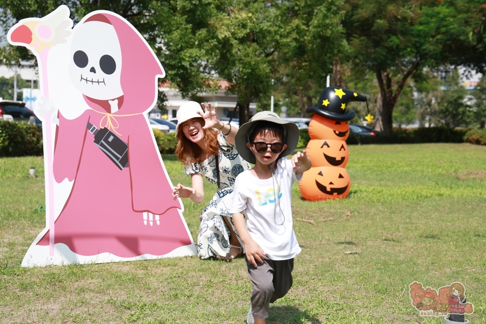 【台南活動】台南萬聖節派對x魔法奇幻市集：四米高巨型南瓜，萬聖節兒童變裝遊行，還有隨機出沒的無臉男~
